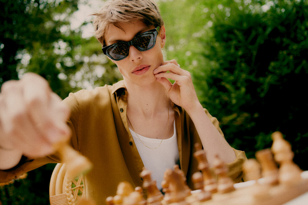 Kaws solbrille - sort